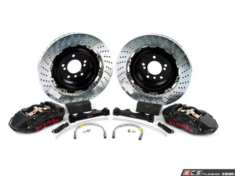 Brembo E9X M3 Brembo GT-S Rear Big Brake Kit - 380mm Cross Drilled
