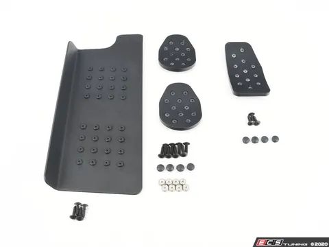 Rennline Rennline 4-Piece Pedal Set - Manual Transmission - Black