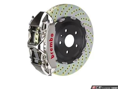 Brembo Brembo GT-R Front Big Brake Kit - 2-Piece Drilled Rotors (380x34)