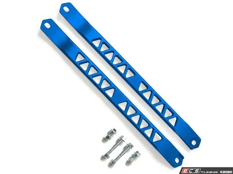 Burger Motorsports Billet Strut Cross Braces - Blue