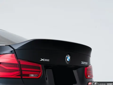 Turner Motorsport Turner Motorsport High Kick Trunk Spoiler - Gloss Black - F30/F80 Sedan