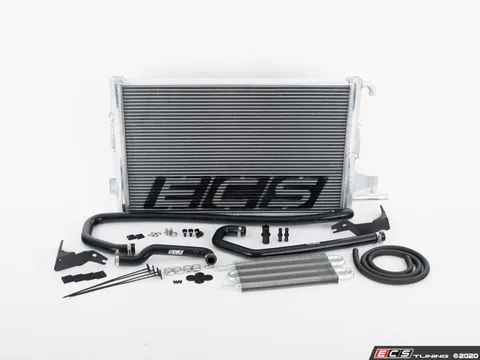 ECS Audi B8 S4/S5 Pre-Facelift Luft-Technik Performance Supercharger Intercooler Kit - With ADS