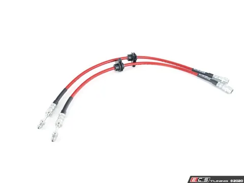ECS ECS Exact Fit Stainless Steel Brake Lines - Front