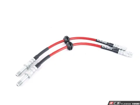 ECS ECS Exact Fit Stainless Steel Brake Lines - Rear