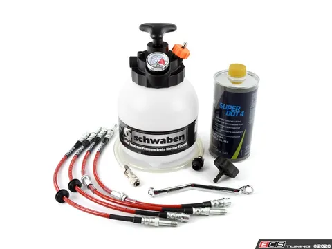 Assembled By ECS Brake Line Replacement/ Upgrade Kit