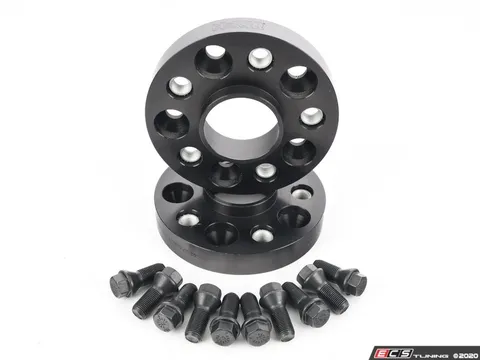 H&R 25mm DRA Series Trak Wheel Spacers (Black) - Pair