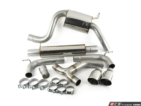 Scorpion Resonated cat-back system - Daytona twin tips