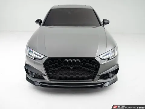 ECS B9.5 Mid-Facelift S4/A4 S-Line 3 Piece Front Lip - Gloss Black