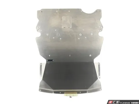 Turner Motorsport Turner Motorsport Aluminum Skid Plate - Milled Finish - F2x/3x 2/3/4 Series