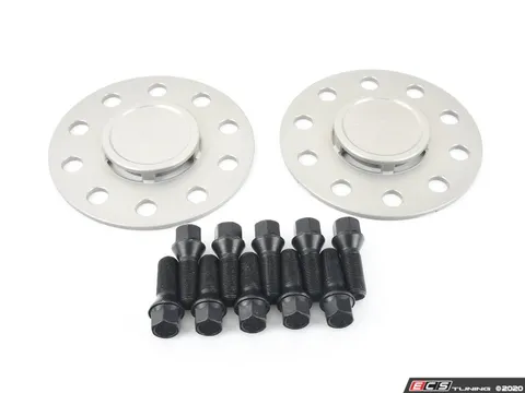 Turner Motorsport Turner Silver BMW 5mm Wheel Spacers With Extended Bolts - F80 M3 F82 M4 F87 M2