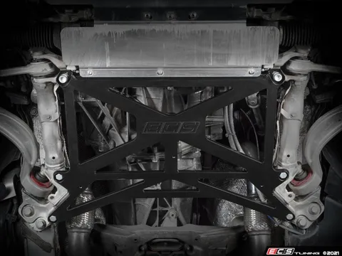 ECS Billet X-Brace - Black - Audi B8