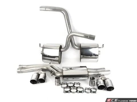 Scorpion 2.5" Resonated Half Exhaust System