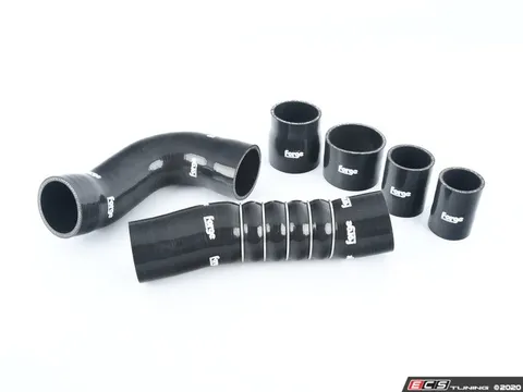 Forge Silicone Boost Hose Kit - Black Hoses