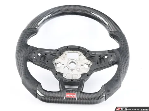 APR Carbon Fiber & Perforated Leather Steering Wheel