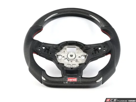 APR Carbon Fiber & Perforated Leather Steering Wheel