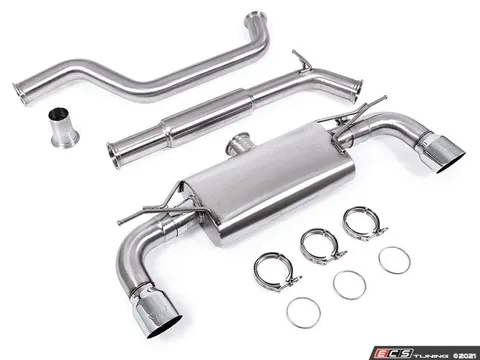 Unitronic Unitronic Cat-Back for MK7 & MK7.5 GTI Chrome Tips