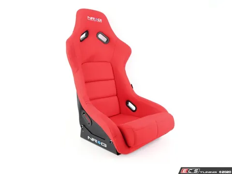 NRG FRP-300RD Bucket Seat Red Cloth - Large