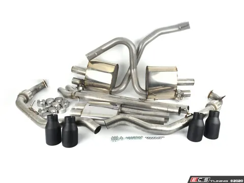 Milltek Sport Cat-Back Exhaust System - Resonated With Exhaust Valves