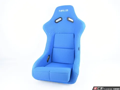 NRG FRP-300BL Bucket Seat Blue Cloth - Large