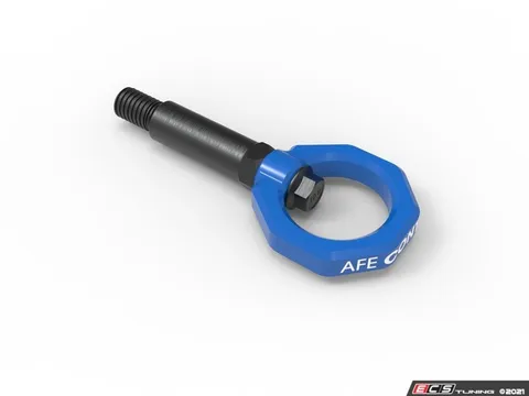 AFE AFe CONTROL Front Tow Hook - Blue