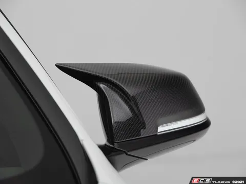 ECS M Style Carbon Fiber Mirror Cap Set - F3X/F22/F87