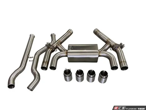 Active Autowerke Active Autowerke Valved Axle-Back Exhaust - Brushed, Black, Or Carbon Tips