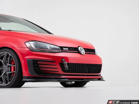 ECS MK7 GTI Gloss Black Front Bumper Grille Flare Set