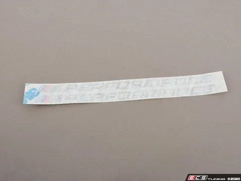 Genuine BMW M Performance Logo decals - G8X M3/M4