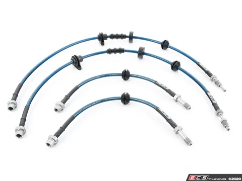 Turner Motorsport Turner Motorsport Stainless Steel Brake Lines - Complete Kit
