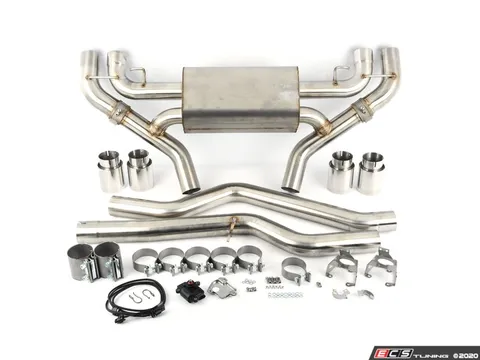 Dinan Dinan Free Flow Axle-Back Exhaust - Polished Tips