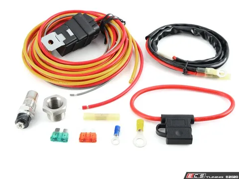 Spal Spal Electric Fan Harness with Relay - 185 Degree