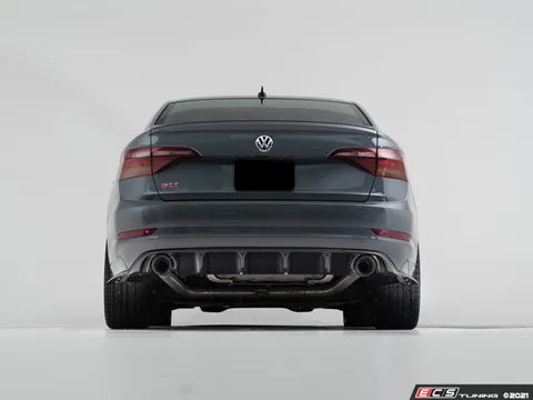 Doorbusters MK7 Jetta GLI Textured Black Rear Diffuser Kit - With FREE Gloss Black Trunk Spoiler