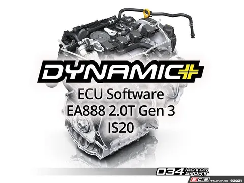 034Motorsport MK7 VW Golf GTI / Jetta 2.0T Gen 3 IS20 Dynamic+ Performance Software Package