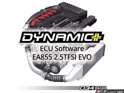 034Motorsport 8V Audi RS3 2.5TFSI EVO Dynamic+ Performance Software Package