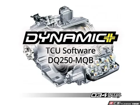034Motorsport MK7 VW Golf R/Golf GTI DQ250 MQB Dynamic+ Performance TCU Software Package