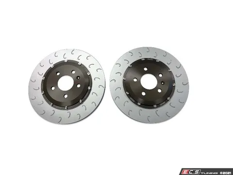 034Motorsport Rear 2-Piece Floating Brake Rotors - Pair (330x22)