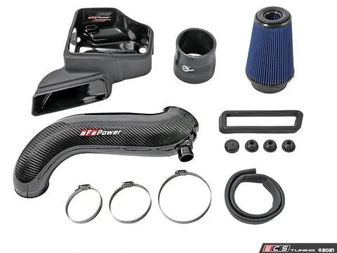 AFE Track Series Carbon Fiber Intake System W/ Pro 5R Filter