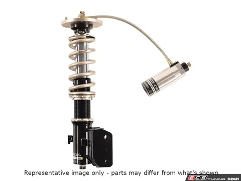 BC Racing ZR Series Coilover Suspension Kit - Off-Center Front Mounts - E46 M3
