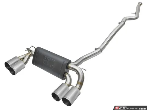 AFE MACH Force-Xp Stainless Cat-Back Exhaust System - Polished Tips
