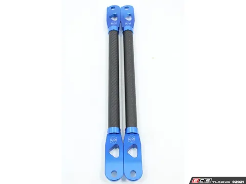 Vargas Turbo Technologies Carbon Fiber Strut Braces - Blue
