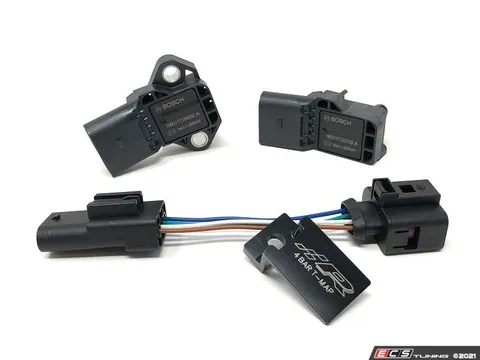 Precision Raceworks EA888.3 4 Bar Map Sensor Kit - Black