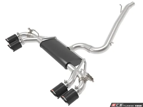 AFE MACH Force-Xp 3" Cat-Back Exhaust System - Carbon Fiber Tips