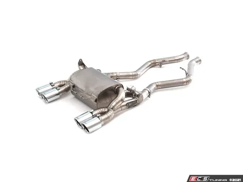 Turner Motorsport E90 E92 M3 Turner Motorsport Titanium Valved Axle Back Exhaust - Brushed Tips