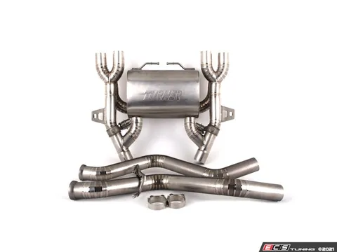 Turner Motorsport E90 E92 M3 Titanium Valved Axle Back Exhaust - Choose Your Own Exhaust Tips