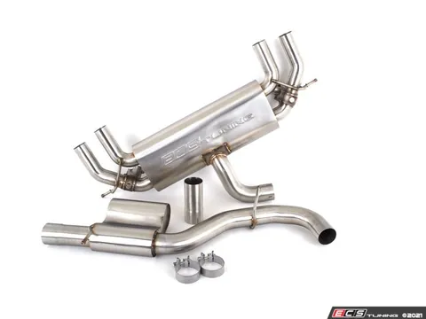 Doorbusters MK7.5 Golf R Valved Catback Exhaust System With MQB Cast Aluminum Intercooler Upgrade