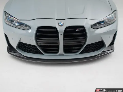 Enthusiast Bundles Turner Motorsport Skid Plate - Milled Finish & Carbon Fiber Front Lip - G80 G82 M3/M4