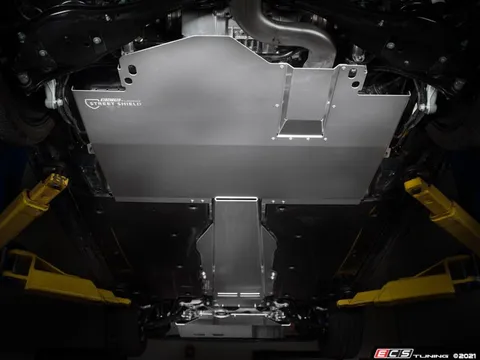 ECS MK7 / MK7.5 / MK8 Golf R Fuel Tank Street Shield Skid Plate