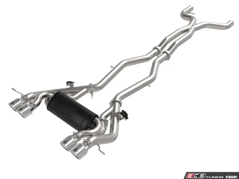 AFE MACH Force-Xp Stainless Steel Cat-Back Exhaust System - Polished Tips