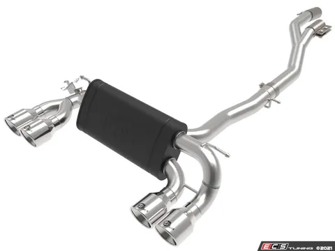 AFE MACH Force-Xp Stainless Steel Cat-Back Exhaust System - Polished Tips