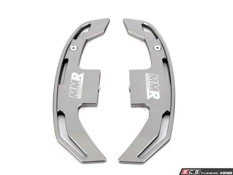 MMX Performance Billet Aluminum Shift Paddle Set - Titanium Silver